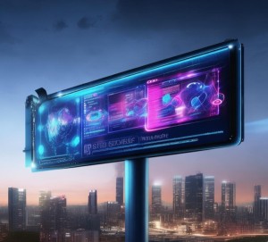 现代广告牌，创新商业解决方案